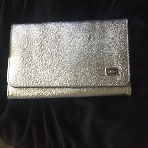 Fabulous silver clutch evening bag